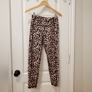 Victoria's Secret Brown and Black Animal Print Leggings